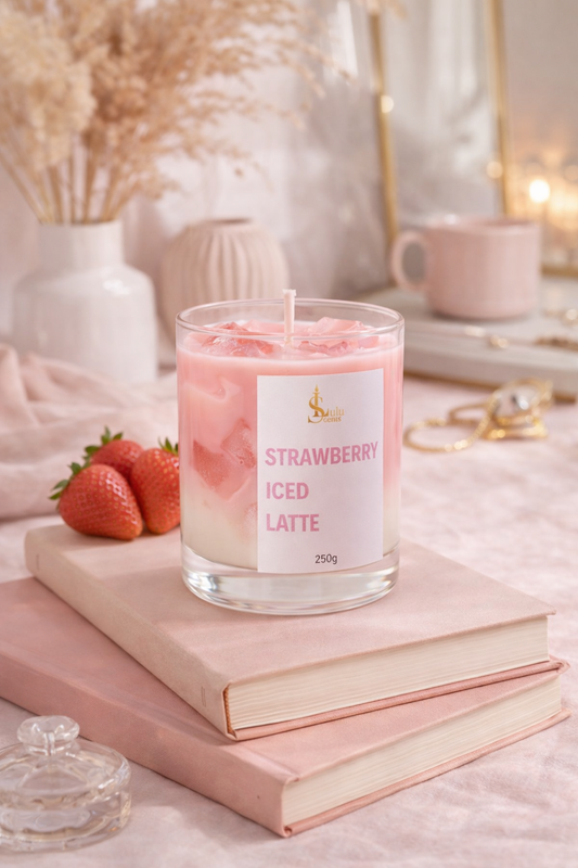 STRAWBERRY ICE LATTE